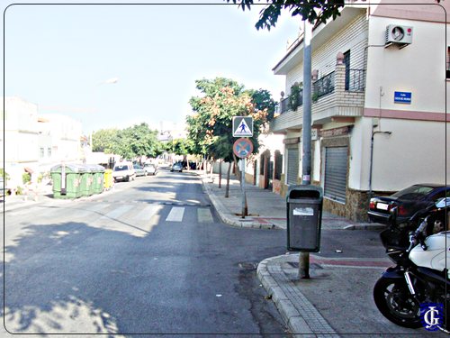 Calle Alvar Fañex en Jerez