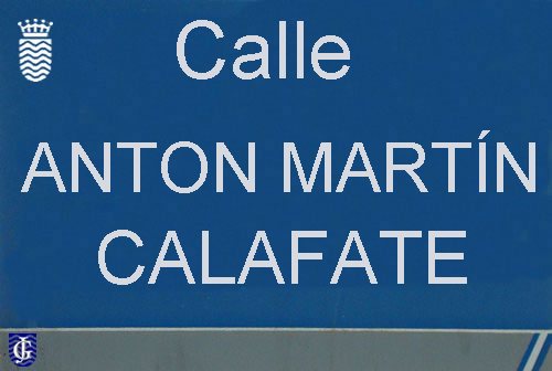 Calle Anton Martin Calafate en Jerez