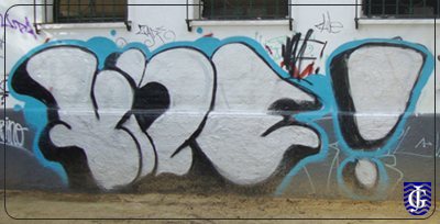 Graffitis en Parque Gonzalez Hontoria de Jerez
