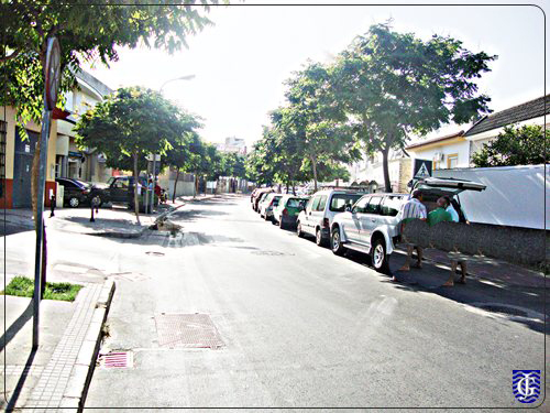 Calle Alvar Fañex en Jerez